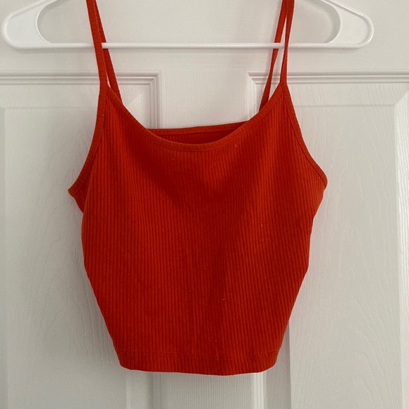 orange crop top - Picture 1 of 2